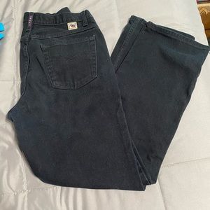 Black Low Rise Cruel Girl Jeans